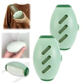 Quuylin 2 Stück Fusselrolle Wiederverwendbar, Waschbarer Tierhaarentferner Fusselrolle, Wiederverwendbare Fusselrolle, Portable Gel Lint Roller für Tierhaare, Kleidung, Betten, Sofas, Teppiche, Autos