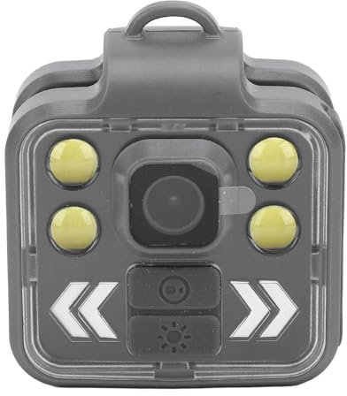 SYH&AQYE Body Sports Camera 1080P Night Vision Small Portable Sport Wearable Video Recorder Flashlight HeadLamp Cam for Running Cycling