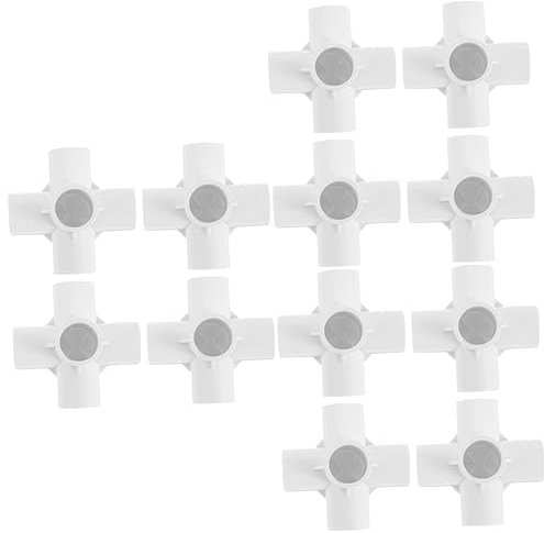 BESPORTBLE 3 Set Raccordi Per Tubi Inferiori Tubo Dell'Acqua Tubo Flessibile In Pvc 4 pezzi*3