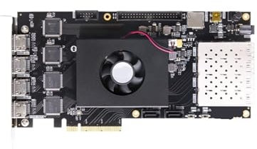 MELEDFCFK Placa de Desarrollo FPGA Kintex7 XC7K325T 7325T 4K Captura de vídeo PCIE(AV7K325 Video Package)