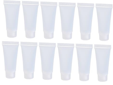 CALLARON 40stücke Nachfüllbare Tuben Aus Kunststoff Wiederverwendbar Und Auslaufsicher Für Shampoo Duschgel Bodylotion Leicht Zu Komprimieren Tragbar Und Umweltfreundlich