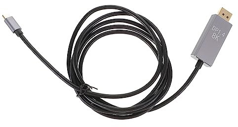 KOMBIUDA USB C to Displayport Cable Adapter for Pro Air to Monitor Connection