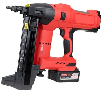 Pistolet Cloueur, Pistolet À Ongles À Béton Alimenté Par Batterie Pure, Pistolet À Ongles Sans Fil, Pistolet À Ongles À Béton Alimenté Par Batterie, Outils Électriques(2.5AH)