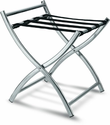 TAMLED Kofferständer mit Wandschutz im hochwertigem Edelstahl - Design
