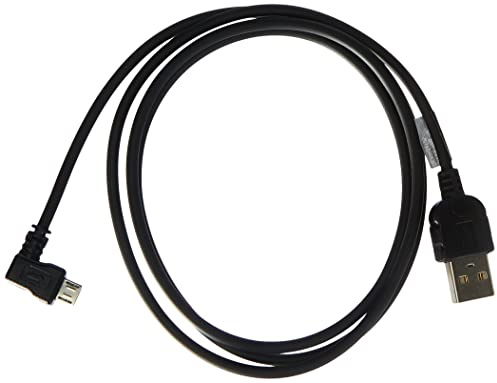 System-S Micro USB Kabel Datenkabel Ladekabel mit 90° Winkelstecker 90 Grad gewinkelt 100 cm
