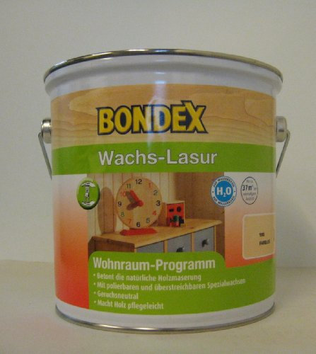 Bondex Wachs-Lasur 2,5L (900 Farblos)