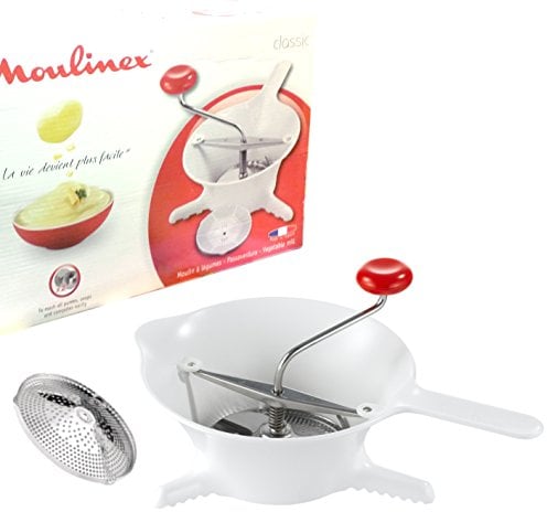 Moulinex Passa Verdure in PLASTICA Diametro 19cm Modello Classic per zuppe, legumi, composte, purèe, ortaggi e Verdure