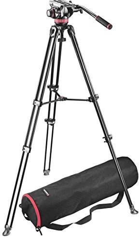 Manfrotto MVK502AM-1 Telescopic Video Legs with Case