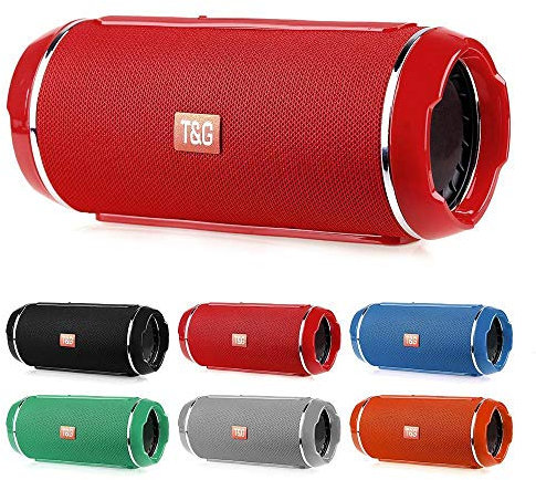 Altavoz PORTATIL con Bluetooth Altavoces INALAMBRICO DE USB Micro SD Radio AUXI