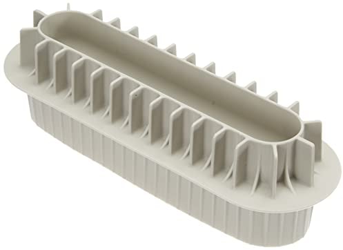 Silikomart | Silikon-Kuchenform Modern BÛCHE & CAKE, Antihaft, 1er Pack Kuchenform, 3D Design, 200 x 35 mm, h 30 mm, Volumen 190 ml, Made in Italy
