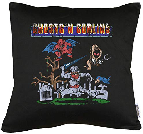 TShirt-People Ghost N Goblins Arcade Gamer Kissen mit Füllung 40x40cm