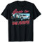 Back To The Future DeLorean Grid Portrait T-Shirt