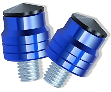 Motorrad Kennzeichen Schrauben,Ekakashop 1 Paar Motorrad Nummernschild Rahmen Schrauben Edelstah Kfz-Kennzeichen Befestigungen Schrauben Dekorationszubehör