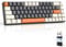 MAGIC-REFINER RK68 Wireless Mechanical Keyboard, 60% Percent Gaming Keyboard, Apex Pro Mini 2.4Ghz/Bluetooth 5.0 Dual Mode 2-in-1 Receiver 68 Keys Hot Swappable Keyboard Linear Red Switch for PC/MAC