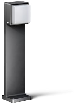 Steinel LED Wegeleuchte GL 85-600 C Connect, 60 cm Höhe, warmweiß, smarte Außenleuchte dimmbar, vernetzbar per App, Anthrazit