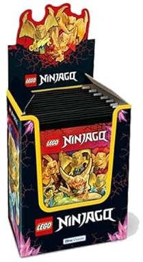 Blue Ocean LEGO Ninjago Crystalized Sticker - 1x Display je 36x Stickertüten (Deutsche Version)
