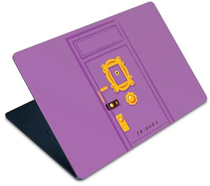 Head Case Designs Licenza Ufficiale Friends TV Show Cornice Spioncino Grafica Iconica Vinile Sticker Pelle Adesivo Compatibile con Apple MacBook Air 15 M2 2023