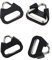 Camera Strap Hook Triangle Split Ring Compatible with Sony Fuji DSLR Mirrorless Camera W/Round Eyelet (2 Pair) stainless