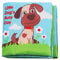 Harilla Kinderbuch, Aktivitäts-Crinkle-Buch für Kleinkinder, pädagogisches Spielzeug, Geschenk zur Geburt, Hund
