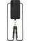 Just Elegance TPU 2024 Handyhülle mit Band kompatibel mit Samsung S23 (Schwarz/Black)
