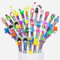 34 Articles Multicolores à Stylo Bille Rétractable,Ensemble Stylo Bille 4 Couleurs,Avec D'adorables Animaux Kawaii, Cadeaux D'anniversaire,Cadeaux Et Gadgets