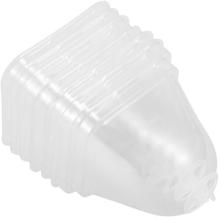 ORFOFE 6 Stücke Anlage Frost Schutz Für Garten Anlage Cloche Wiederverwendbare Anlage Leichte Robuste Material Weiß