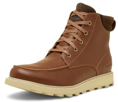 Sorel Herren Madson II MOC Toe WP Mode-Stiefel, Velvet Tan, Tobacco, 42 EU
