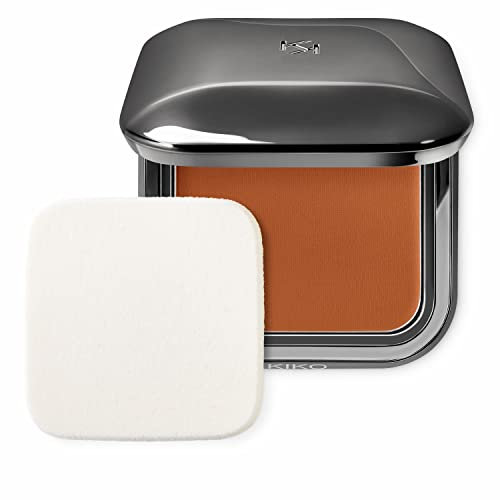 KIKO Milano Nourishing Perfection Cream Compact Foundation N 160, Kompakte Creme-Foundation Mit Wohltuender Wirkung, Aufhellendem Finish Und Lsf 20