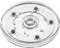 HJZHII Plato giratorio acrílico de 10 cm, pequeño Lazy Susan, mini plato giratorio, organizador de plástico, almacenamiento giratorio, para cocina, tartas, especias, muñecas, taza
