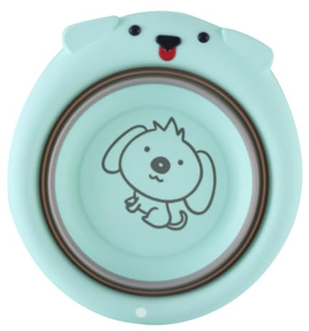 JOINPAYA 1stück Faltbares Waschbecken Für Multifunktionale Tragbare Kinderwaschschüssel Cartoon-design Für Reisen Und Täglichen Gebrauch
