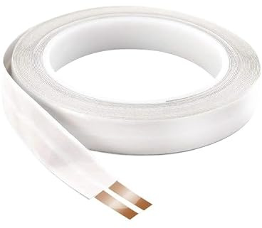 Cavo for altoparlanti piatto 23 AWG invisibile, installazione con adesivo a 2 conduttori con morsettiere(1m)