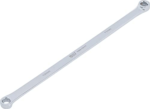 BGS 1186-10x11 | Double Ring Spanner | extra long | 10 x 11 mm