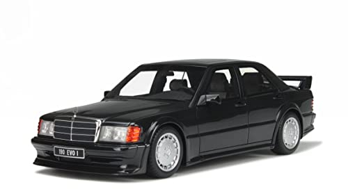 Mercedes W201 190 E 2.5-16 Evo 1 schwarz Modellauto OT151 Otto 1:18
