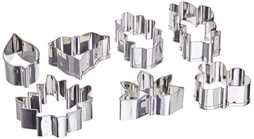 Ateco 7 Piece Stainless Steel Leaf Cutter Set by Ateco