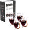 Port Sippers Set 4 Glaskaraffen in Geschenkbox, Weiß- und Rotweinpfeife, Likör, Sipper