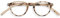 Eef Lillemor TT01 Shape A Lesebrille, Light Tortoise, Mediano