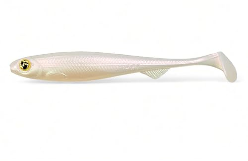 Fox Rage Slick Shad - Gummifisch, Farbe:Dark Oil UV, Länge:9cm
