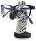 VIPbuy Lustige Brillenhalter Holz Handgeschnitzt Brillenständer Tierform Sonnenbrillenhalter und Brillenablage Gläser Aufbewahrung Geschenk für Kinder Schreibtisch Heimbüro Deko (Zebra)