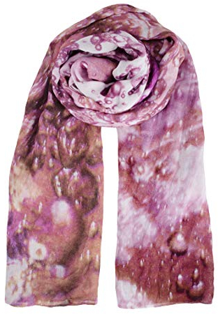 Becksöndergaard Schal Damen Turtey Visc Scarf Rosa (Rose) - 100 x 200 cm 100% Viskose - 2004713001-354