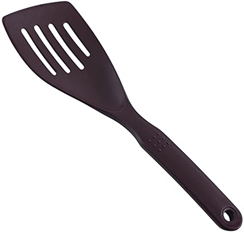 Norpro My FavoriteTM Scoop & Drain Slotted Spatula, Black,One Size Fits All