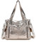 Angel Kiss Handtaschen für Damen, Hobo-Geldbörse, geräumig, lässig, Schultertaschen, PU-Tragetasche, Umhängetasche für Damen, 1gold, X-Large