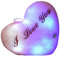 Btruely Kissen Stern Led Leuchtende Kissen Stern Kissen Mehrfarbig Throw Kissen Leuchtende Kinder Kissen (Rosa, F)