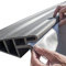 Gre Pools Liner Uni Gris para Piscina Compuesto Oval 524 x 386 cm - 60/100e - Sistema de enganche Hung