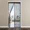 Hilftio Zanzariera Balcone Scorrevole 120X210cm Zanzariera a Rullo Zanzariera a Metro Zanzariere per Porte finestre Porta d'ingresso, Nero