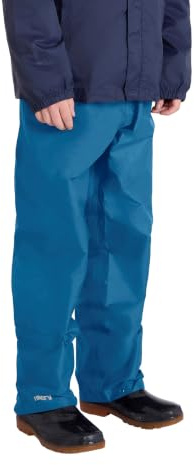 Mountain Warehouse Pakka Kids Waterproof Over Trousers | Lightweight & Breathable Rain Pants with Taped Seams for Boys & Girls, Easy to pack with Packaway Bag, For School, Walking