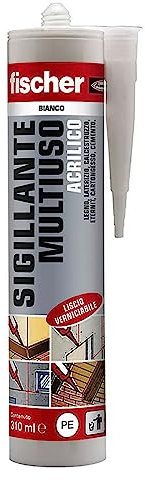 NEXTRADEITALIA CF da 25PZ SILICONE ACRILICO 9010 bianco ml 310