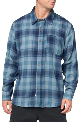 Marmot Fairfax Novelty Lightweight Flannel LS, XL, Arctic Navy