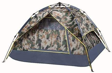 Zelt for Camping Sofortiges Kabinenzelt for Camping Geeignet for 3-4 Personen Verwenden Sie Camouflage Freizeitzelte Wasserdichtes Oxford-Tuch Wasserdichter Schatten Camping Strand Tragbare Zelte Outd