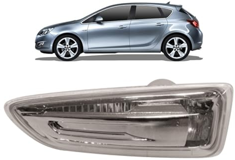 DM Autoteile 140162 Seitenblinker Blinker vorne links weiß kompatibel für Opel Astra J (P10) Caravan Kombi
