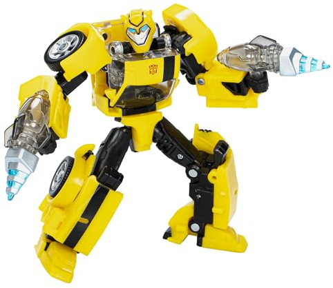 Transformers Legacy United Deluxe-Klasse Animated Universe Bumblebee Action-Figur